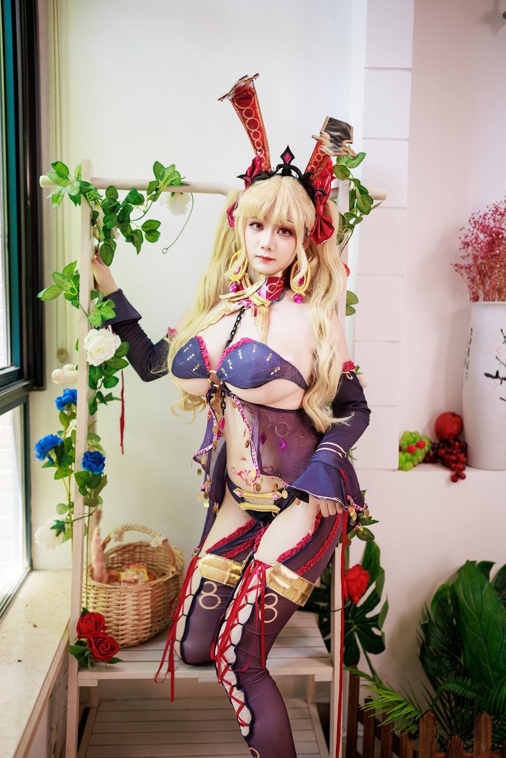 阿雪雪yuki-FGO-枪凛兔女郎[94P+1V] COS网红博主 预览1图