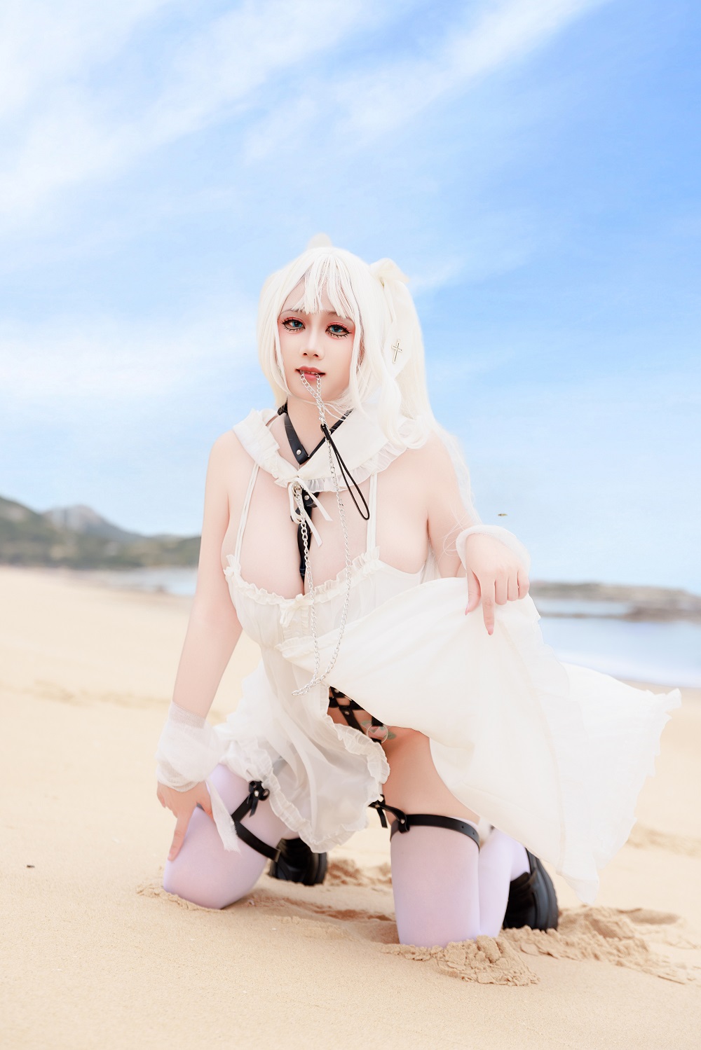 阿雪雪yuki-初音酱喵[32P] COS网红博主 预览2图