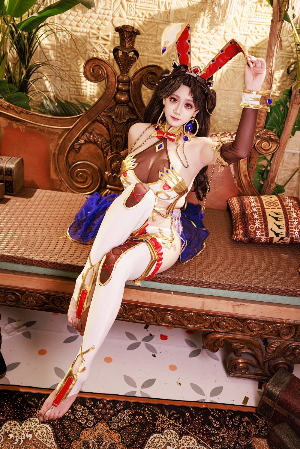 阿雪雪yuki-FGO-弓凛兔女郎[89P+3V] COS网红博主 预览1图