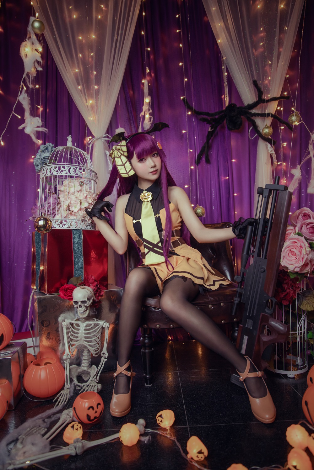 小木曾AYA-少女前线-WA2000古堡历险[14P] COS网红博主 预览1图