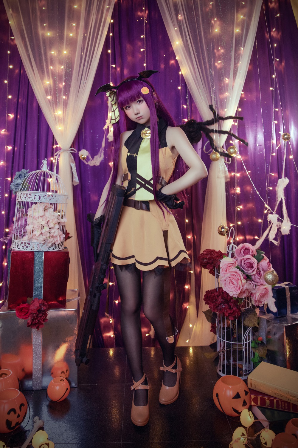 小木曾AYA-少女前线-WA2000古堡历险[14P] COS网红博主 预览2图