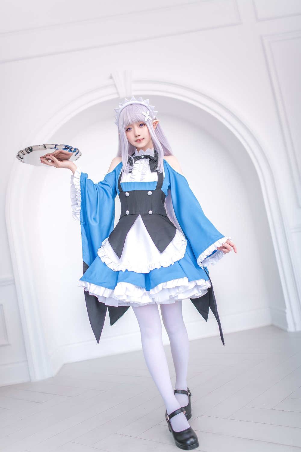 小木曾AYA-从零开始的异世界生活-爱蜜莉雅·罗森女仆[18P] COS网红博主 预览2图