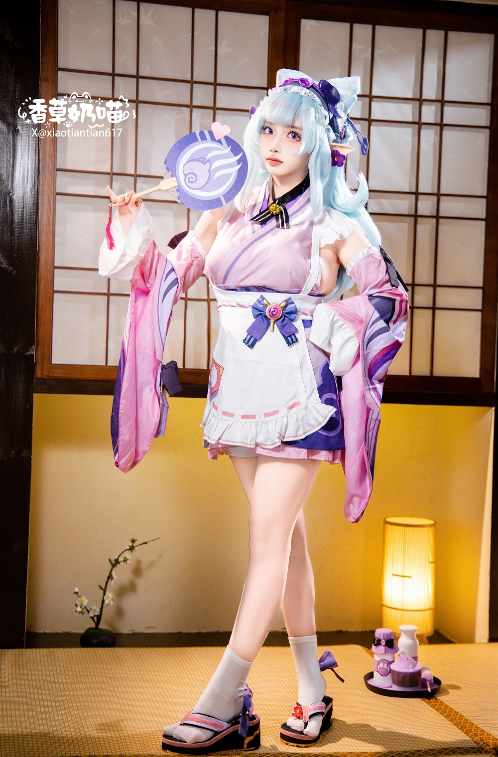 香草奶喵-原神-梦见月瑞希[178P+32V] COS网红博主 预览1图