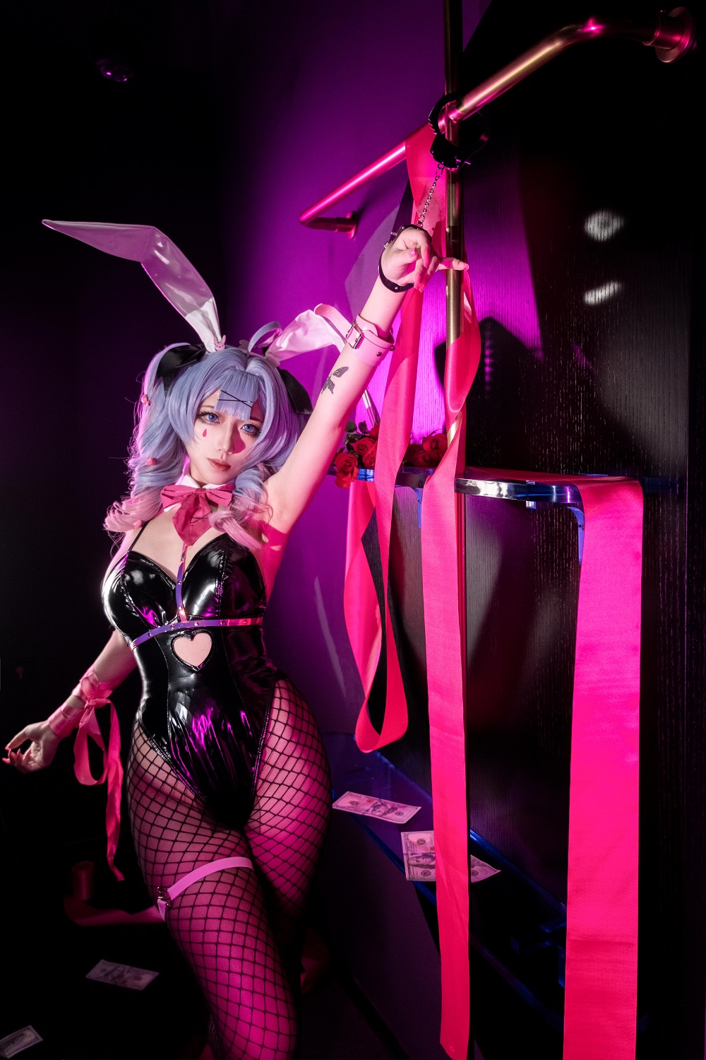 絞肉姬Walküre-初音未来兔子洞[22P] COS网红博主 预览1图