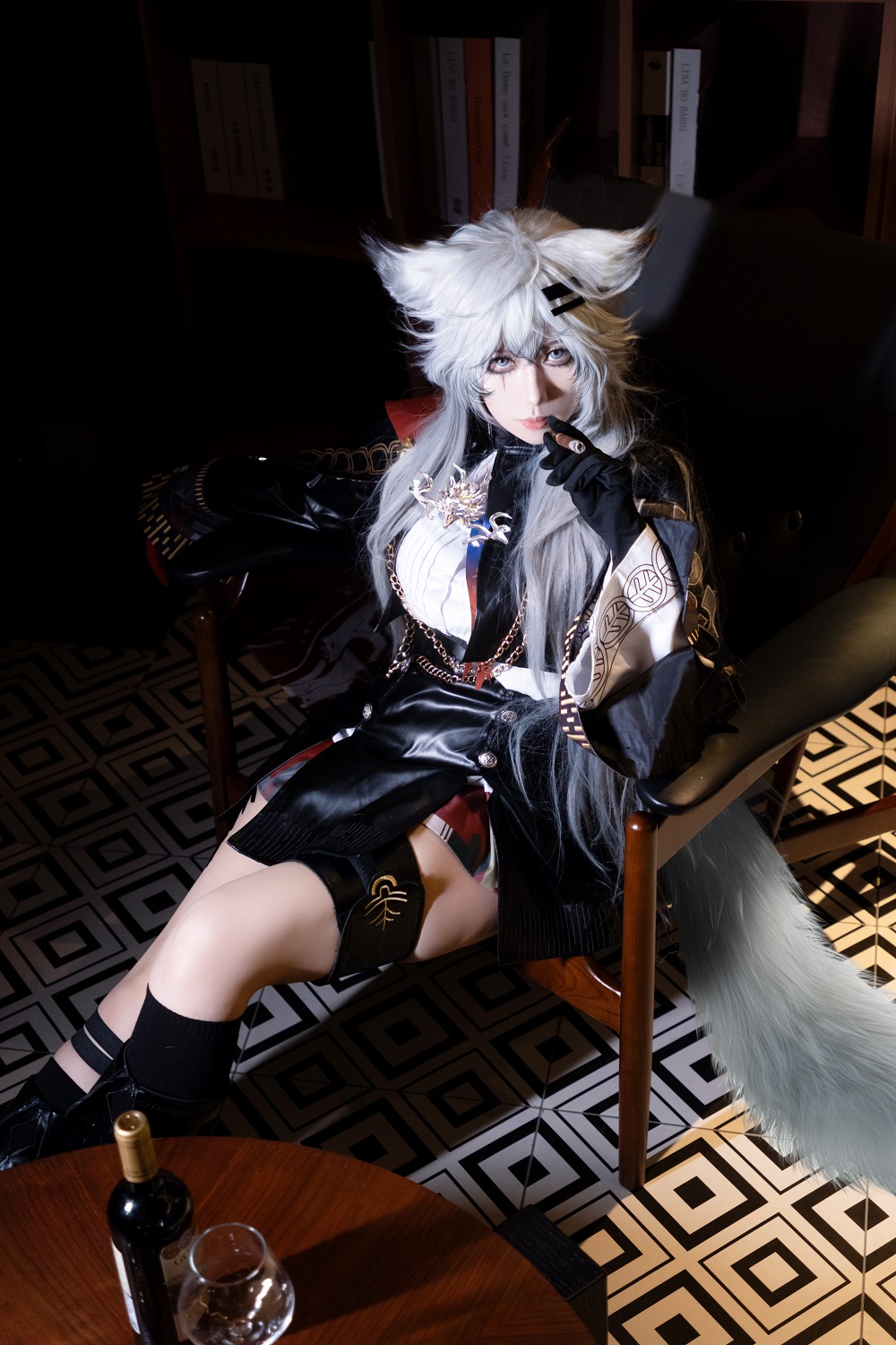 絞肉姬Walküre-明日方舟-拉普兰德[62P] COS网红博主 预览1图