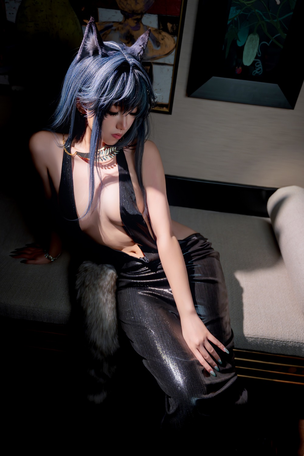 絞肉姬Walküre-明日方舟-德克萨斯[76P] COS网红博主 预览1图