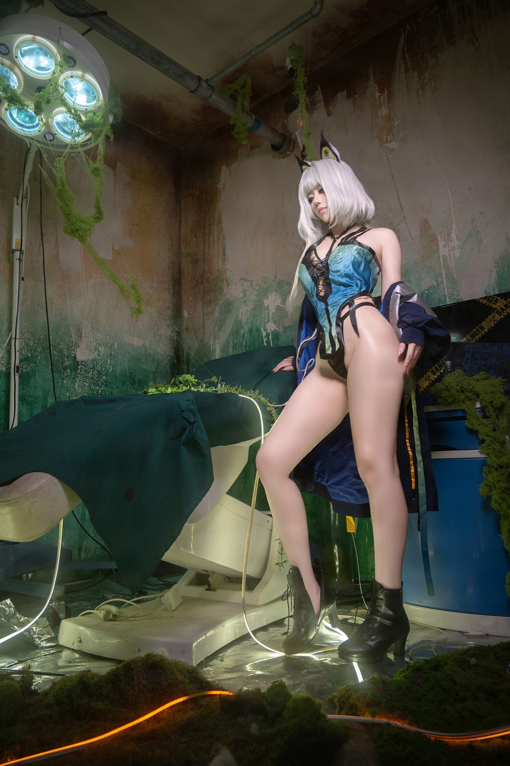 絞肉姬Walküre-明日方舟-凯尔希Kal'tsit[92P] COS网红博主 预览2图