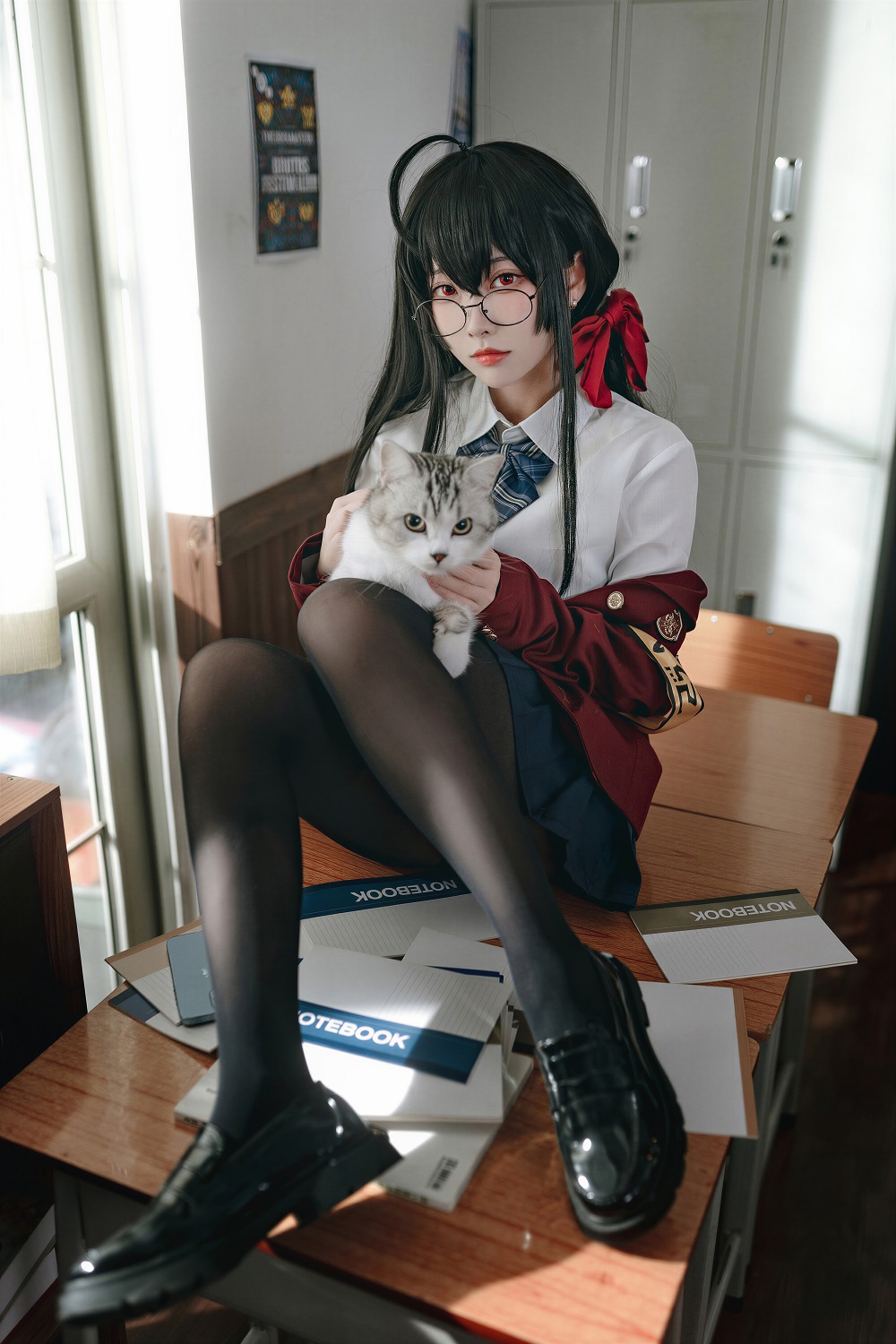 宫本桜-碧蓝航线-大凤JK制服[23P] COS网红博主 预览1图