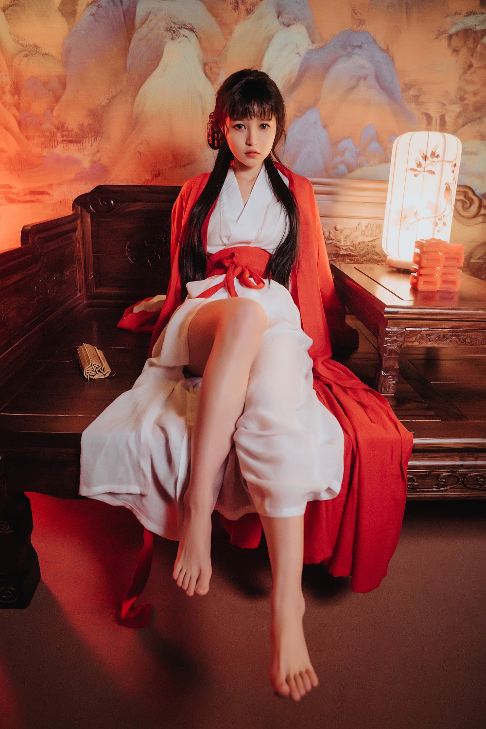 晕崽Zz-红烛[44P+1V] COS网红博主 预览2图