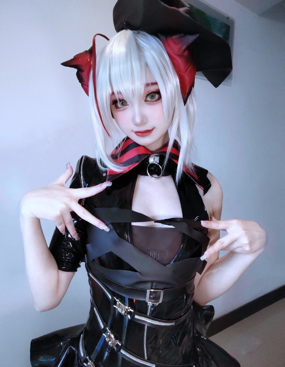 御坂奈良-明日方舟-W音律联觉[20P] COS网红博主 预览1图