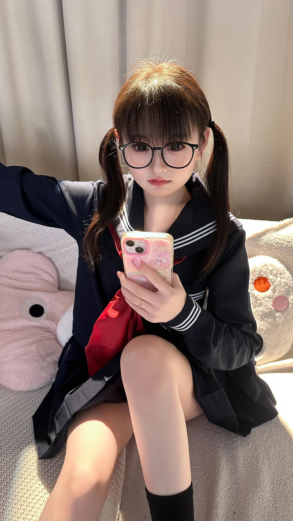 幼水铃衣-靡途[169P+1V] COS网红博主 预览2图