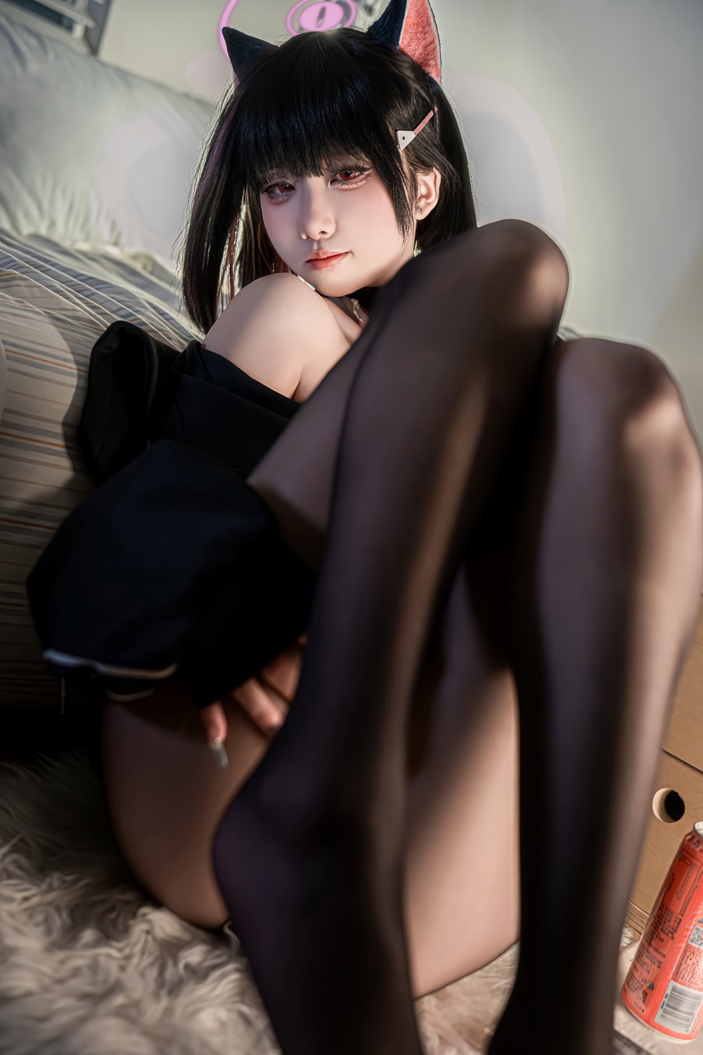 纸悦Etsuko-蔚蓝档案-杏山和纱[55P] COS网红博主 预览2图