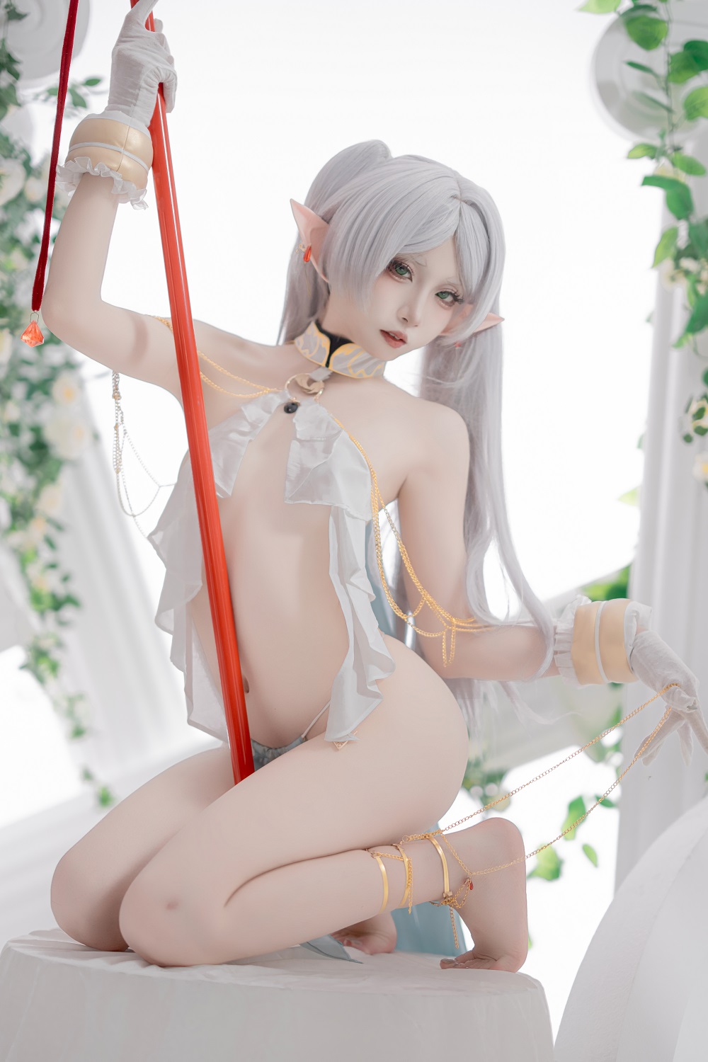 纸悦Etsuko-芙莉莲同人舞娘[65P] COS网红博主 预览1图
