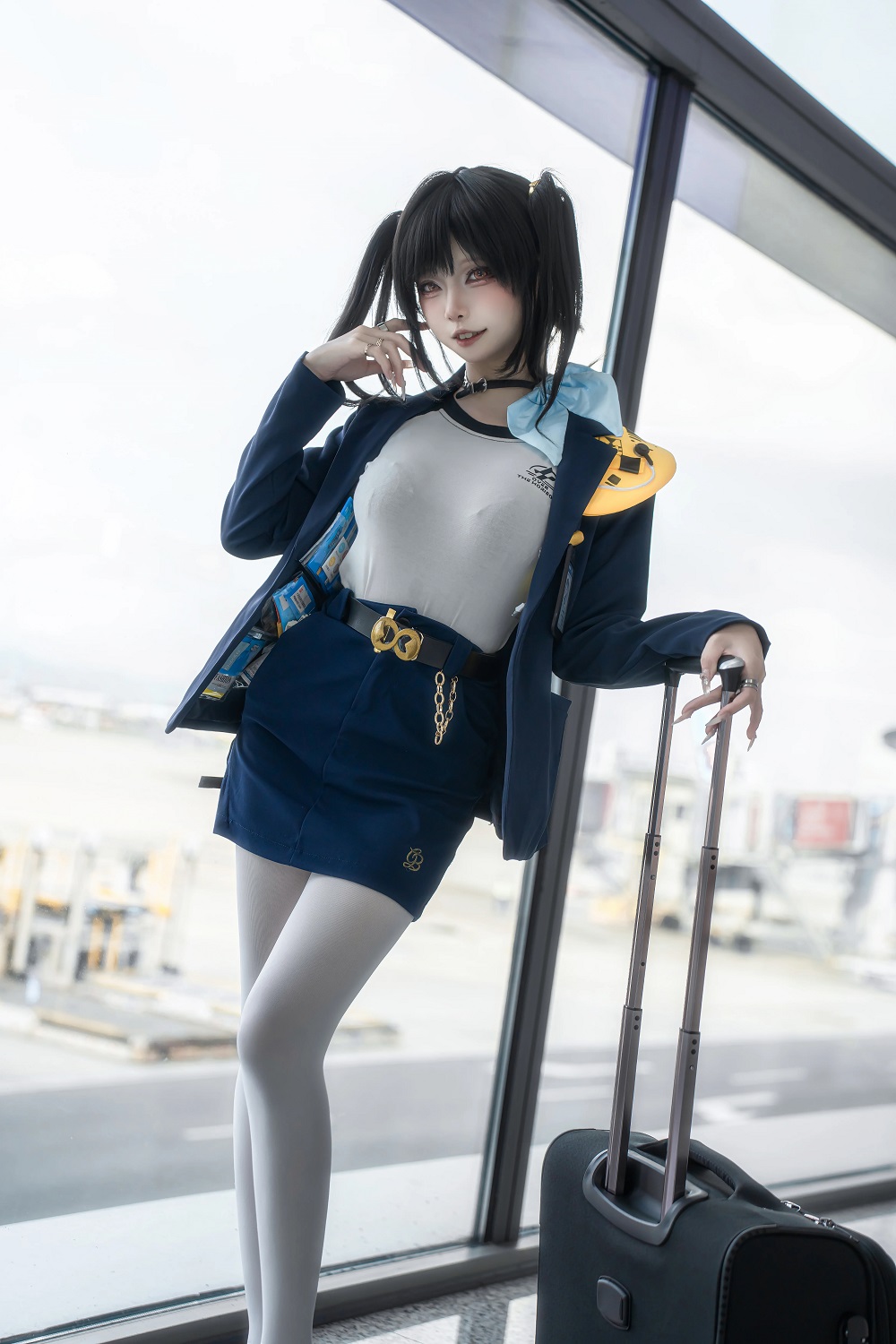 纸悦Etsuko-Nikke胜利女神-索拉[57P] COS网红博主 预览1图