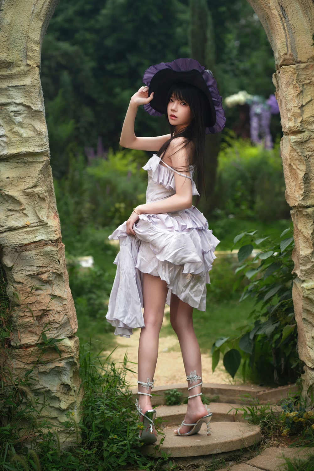 桜桃喵-魔女[65P] COS网红博主 预览1图