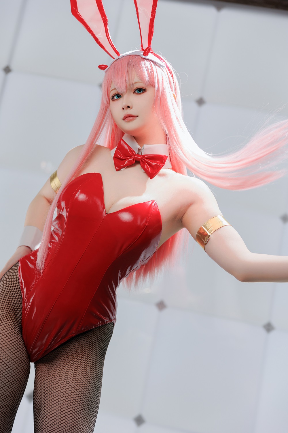 屿鱼Yukako-DARLING in the FRANXX-02兔女郎[39P] COS网红博主 预览1图