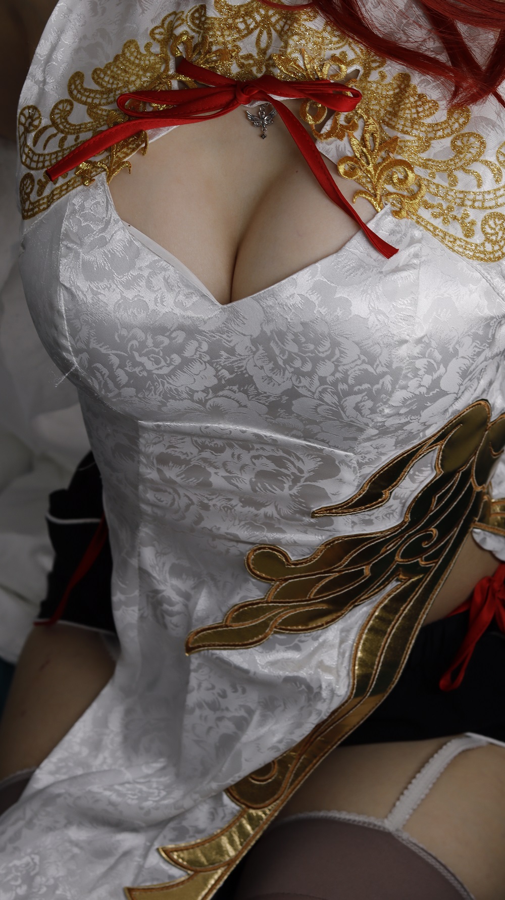 棍之勇者伊蕾娜-崩坏·星穹铁道-停云旗袍[26P+1V] COS网红博主 预览2图