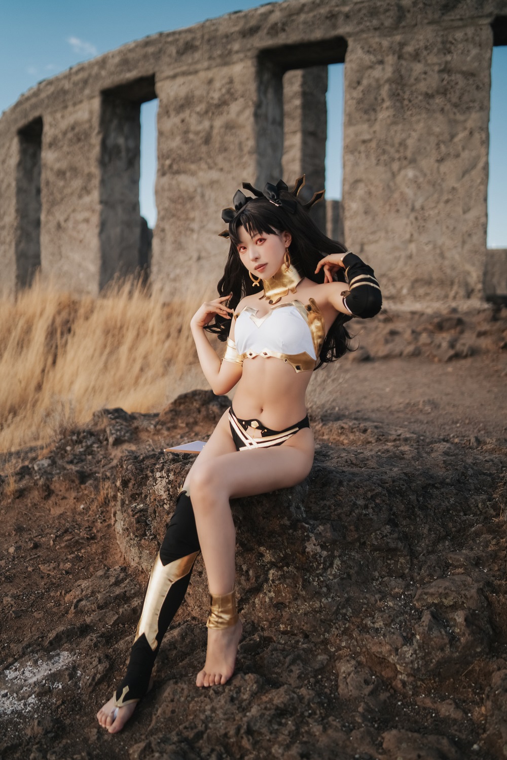 LoveHimeking-FGO-伊什塔尔[28P] COS网红博主 预览2图