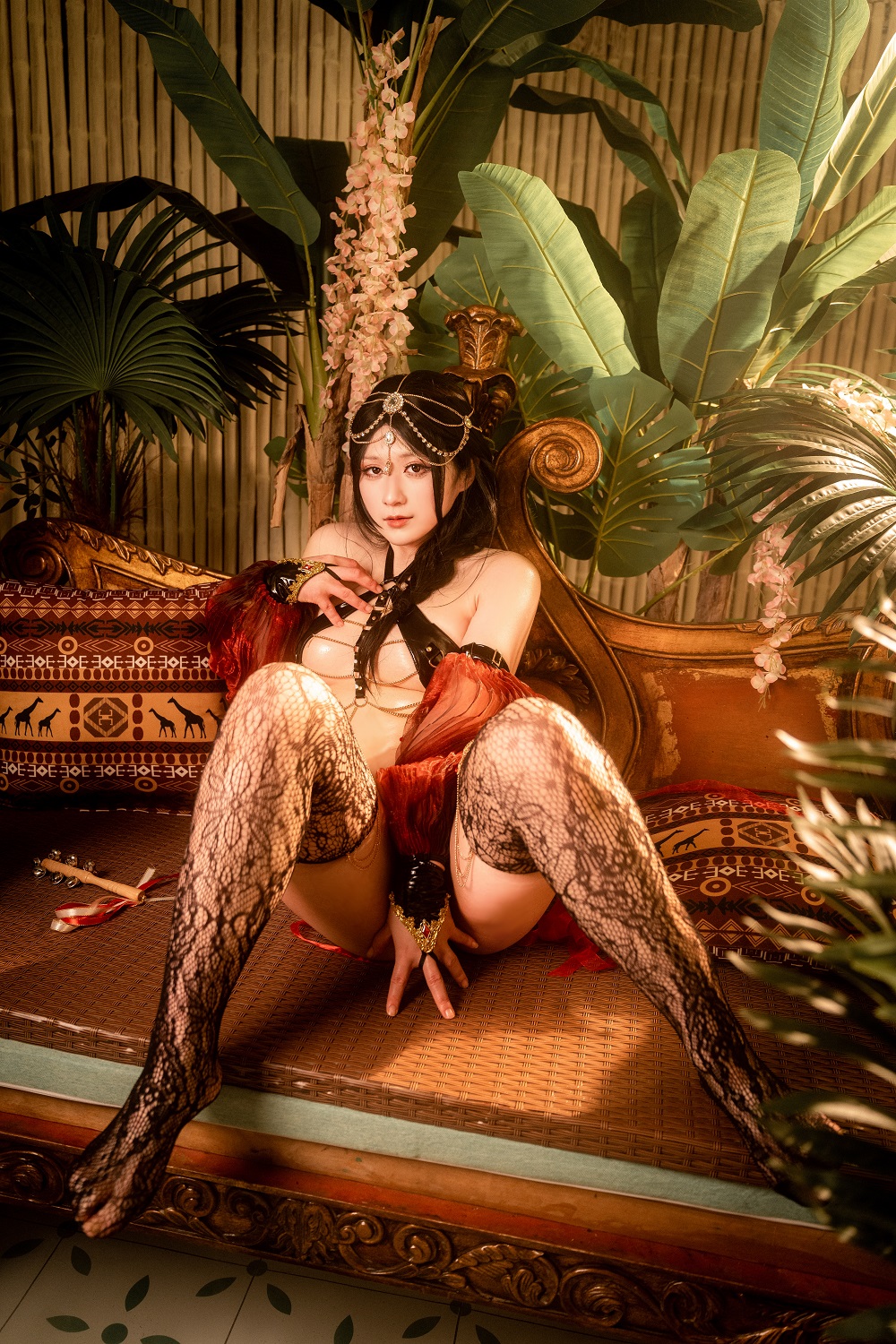 Zyra秋-深渊舞娘[70P+3V] COS网红博主 预览2图