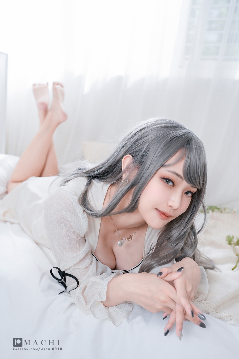 Machi马吉-居家纯欲风[25P] COS网红博主 预览2图