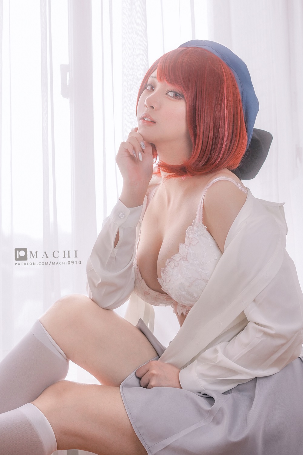 Machi马吉-我推的孩子-有马加奈[24P] COS网红博主 预览2图