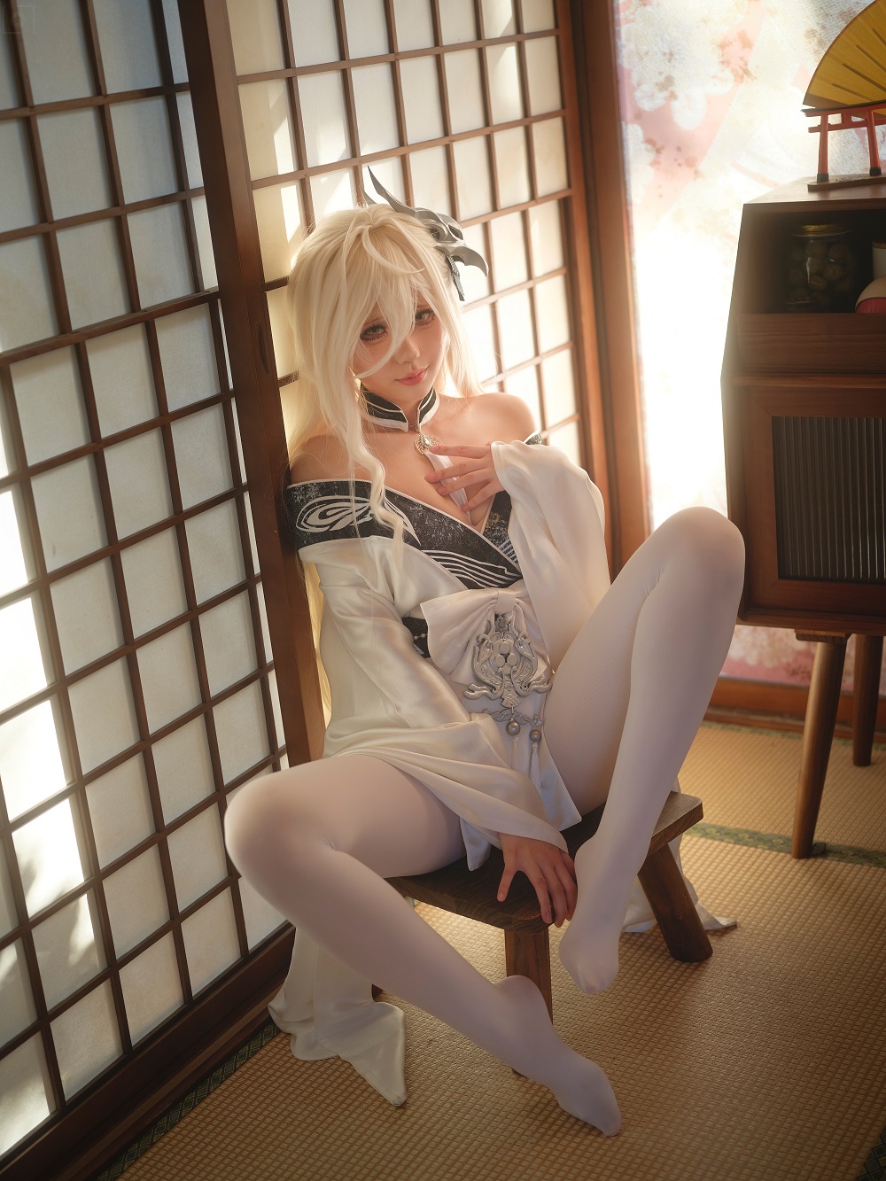 湖里狸里狸-碧蓝航线-白凤和服[30P] COS网红博主 预览2图