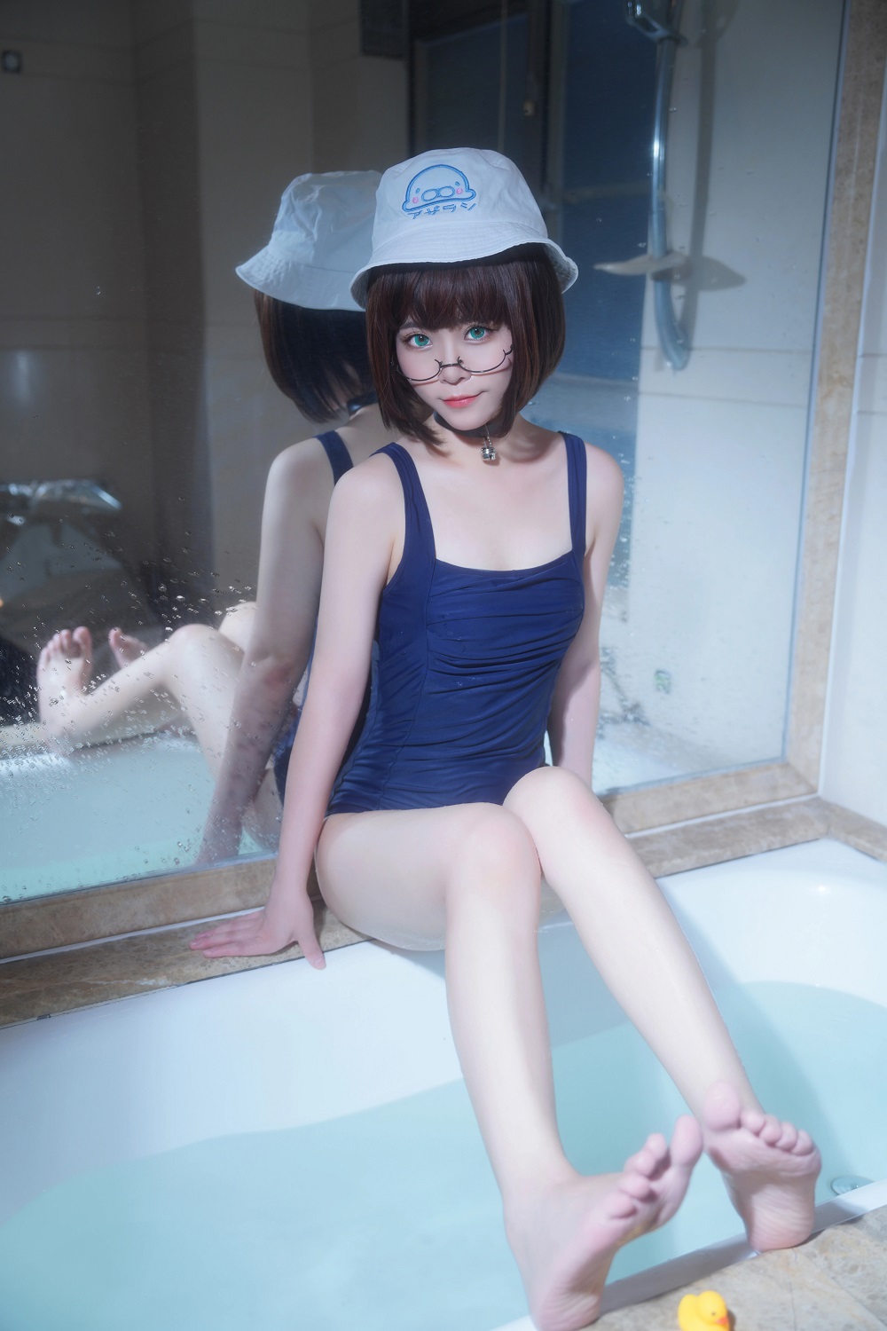 洛城雪Yuki-浴缸死库水[39P] COS网红博主 预览1图