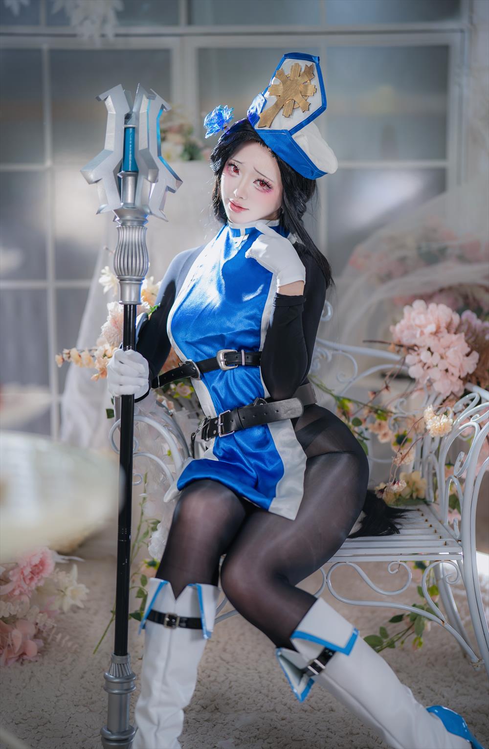 前野太太-Nikke胜利女神-梅登·冰玫瑰[94P] COS网红博主 预览1图