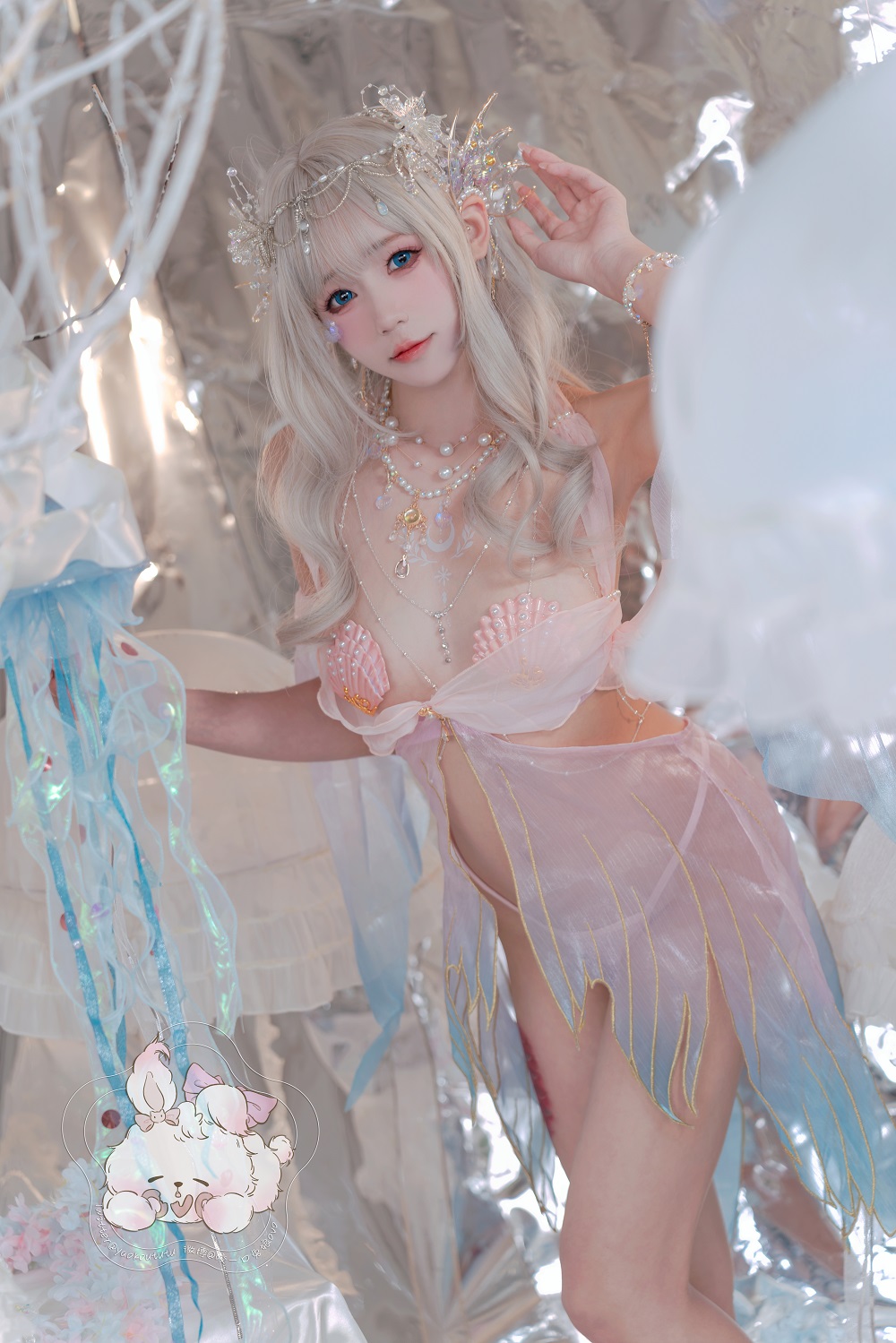 Yiko湿润兔-海的女儿·Gentleme[53P+2V] COS网红博主 预览2图