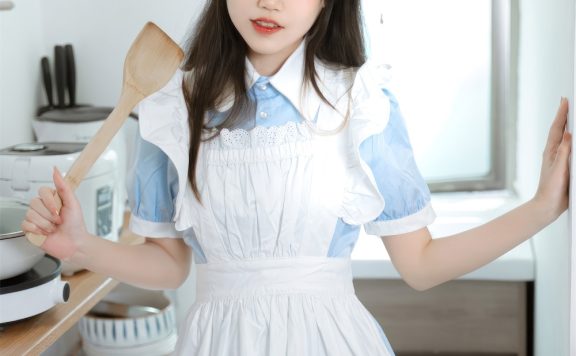 不呆猫-厨房小女仆[35P]