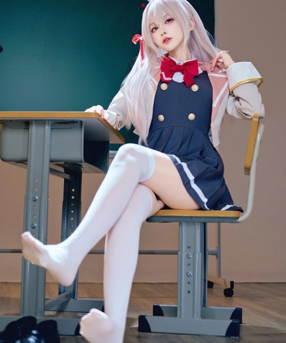 Shika小鹿鹿-邻座艾莉同学[38P+2V]