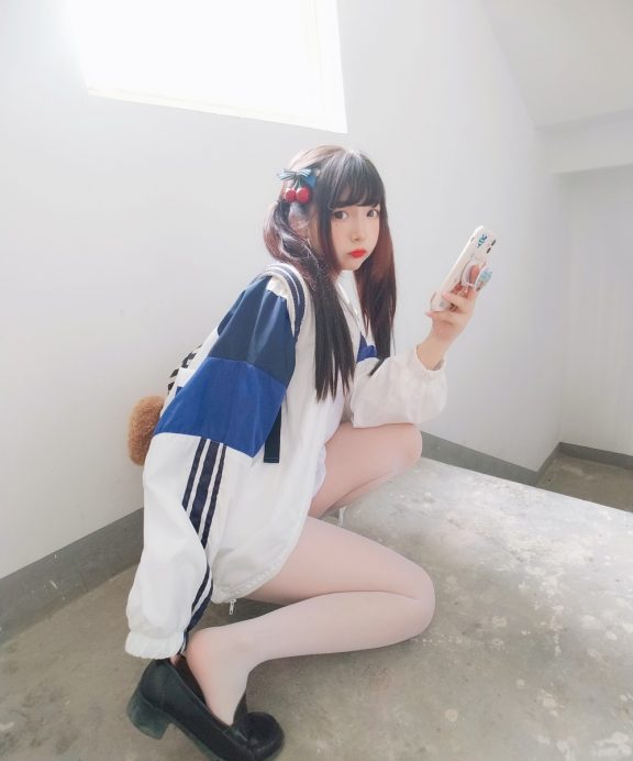 古川kagura-白丝体操运动服[43P+2V]