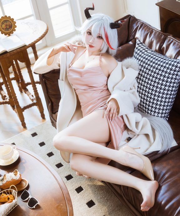 瓜希酱-碧蓝航线-埃吉尔睡衣[20P]