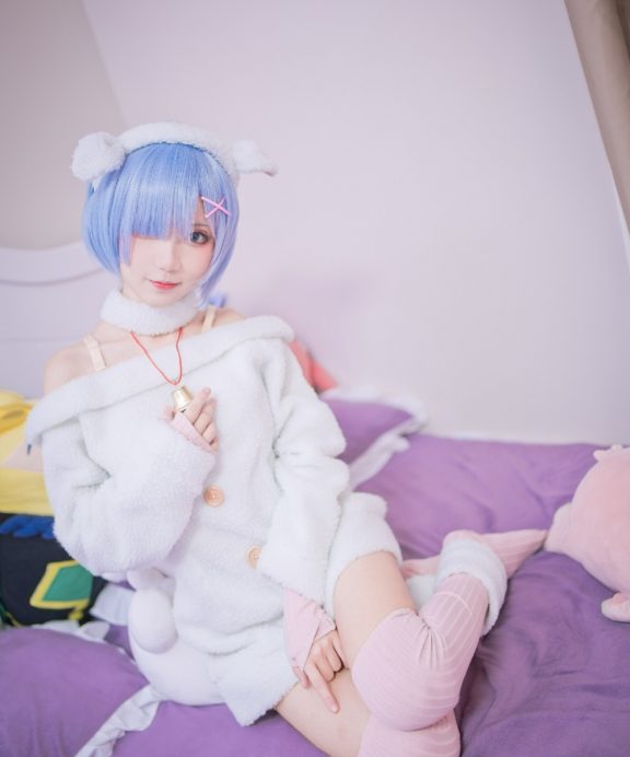 花柒Hana-蕾姆绵羊[9P]