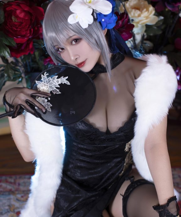 洛璃LoLiSAMA-碧蓝航线-路易九世旗袍[43P]