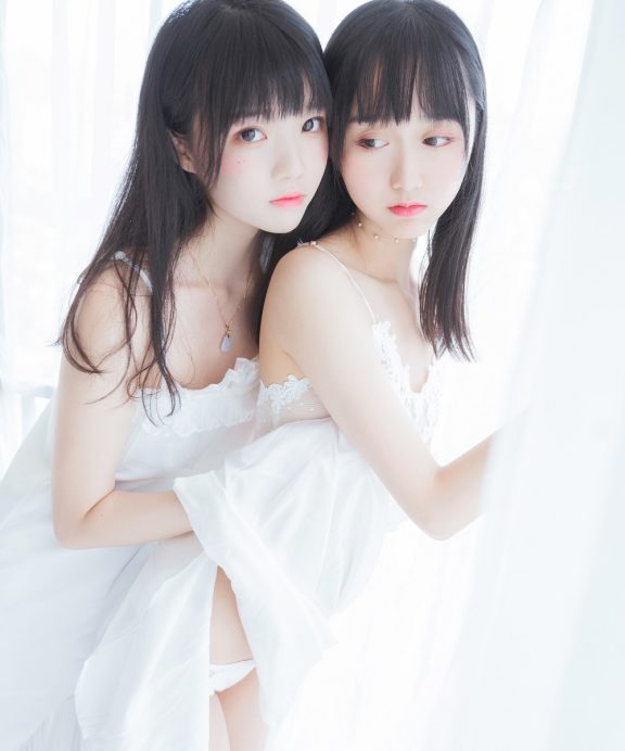木棉棉&桜桃喵-她SHE-朝-白色长裙[58P]