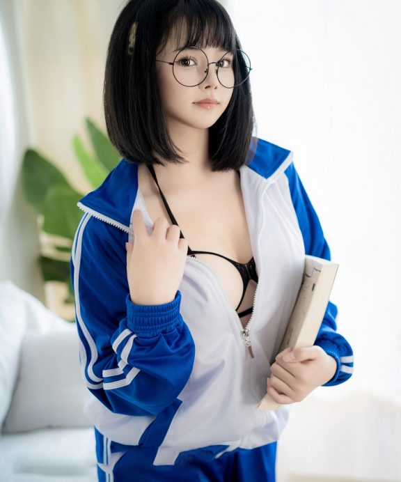 七月喵子-校服学霸[62P]