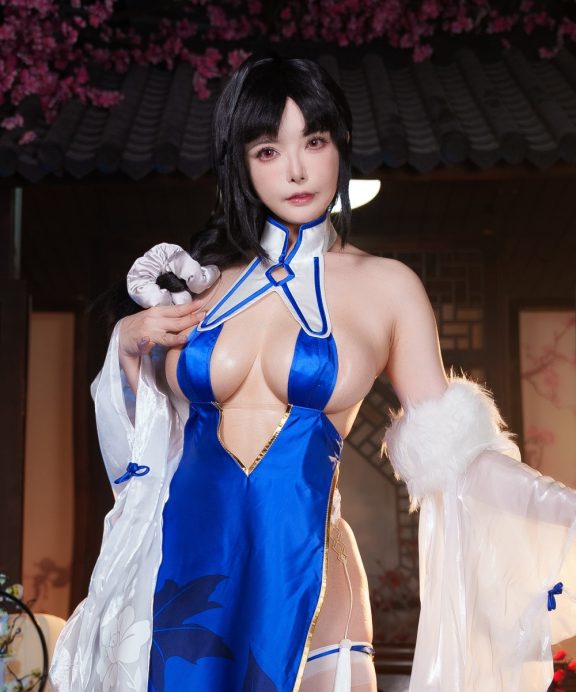 秋和柯基-碧蓝航线-定安旗袍[30P+1V]