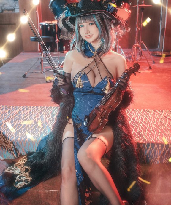 仙九Airi-柴郡旗袍[22P]