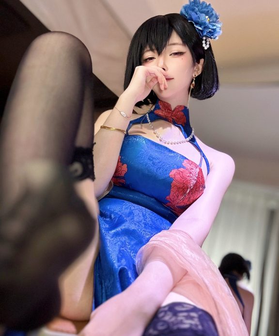 一小央泽-碧蓝航线-建武旗袍[87P+7V]