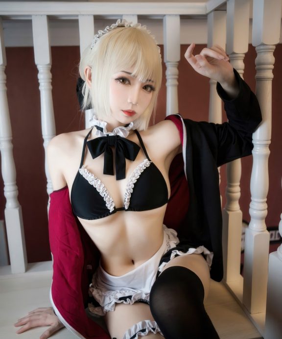 焖焖碳-FGO-黑呆女仆[21P]