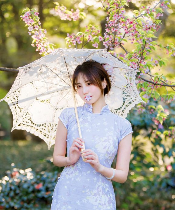 念雪ww-印花旗袍[38P]