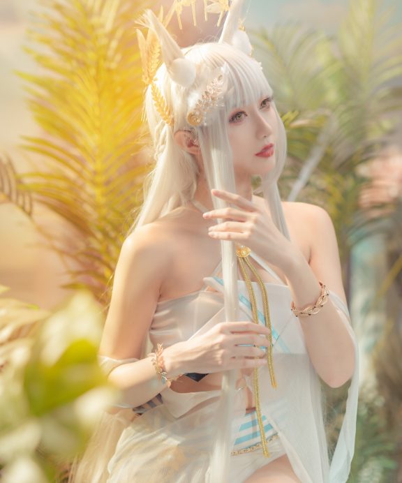 如月灰-明日方舟-白金泳装[12P]