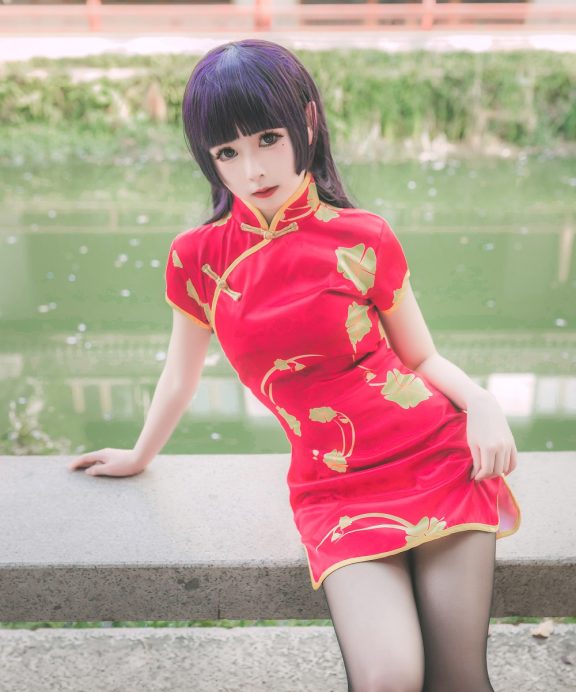 巧克力小圆面包-我的妹妹哪有这么可爱-五更琉璃新春旗袍[22P]