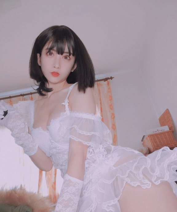 清颜颜子-婚纱内衣[23P]