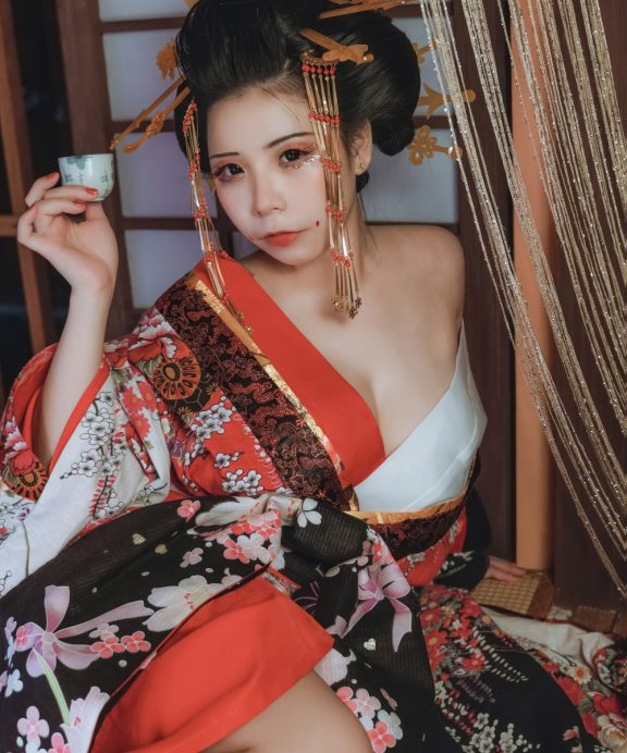无颜小天使-和服花魁[15P]