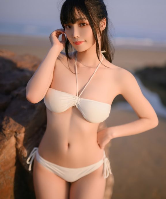 汪知子-白色比基尼[30P]