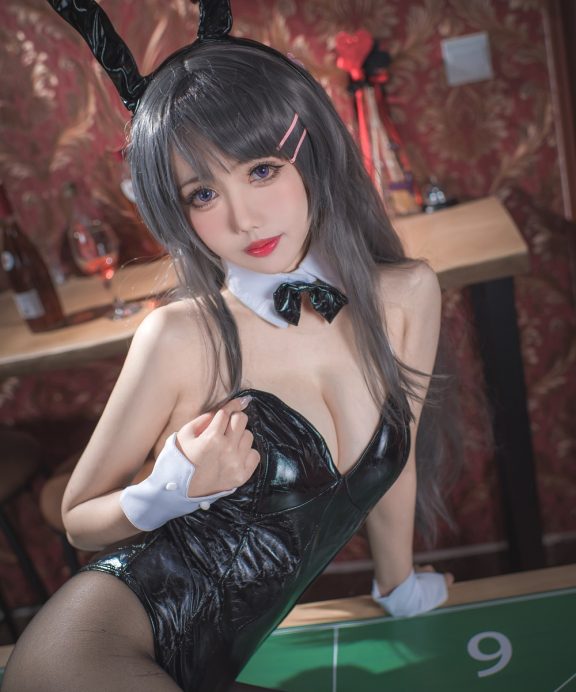 仙女月-樱岛麻衣兔女郎[33P]