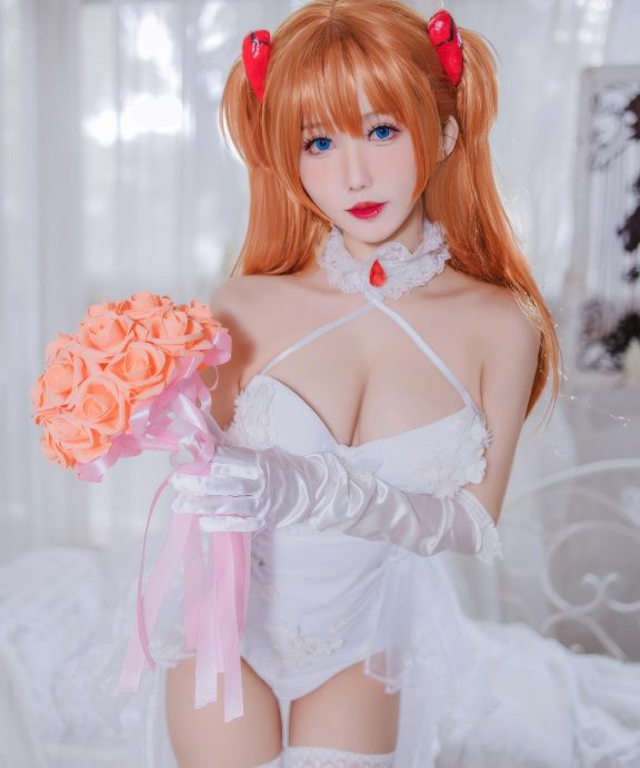 仙女月-新世纪福音战士EVA-明日香花嫁[32P]