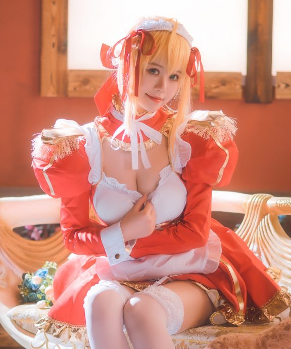 星黛鹿鹿i-FGO-尼禄女仆[34P]